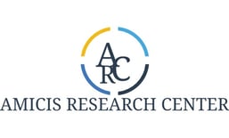 Amicis Research Center stacked logo