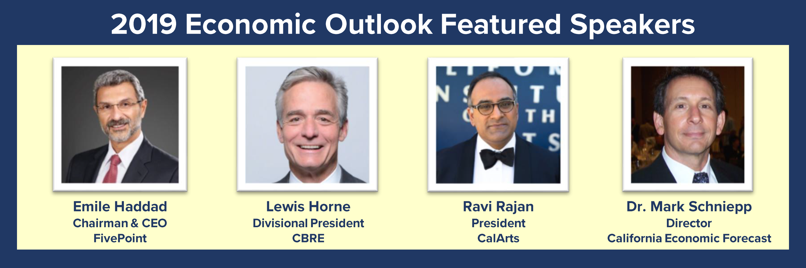 Featured Speakers _ Economic Outlook