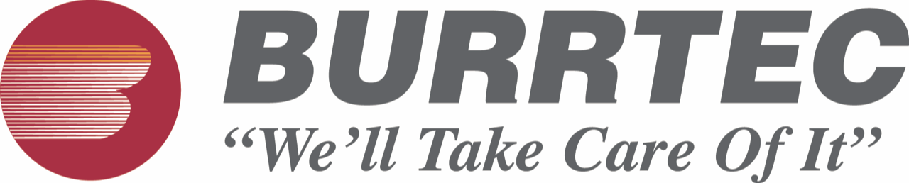 Burrtec logo, "we'll take care of it"