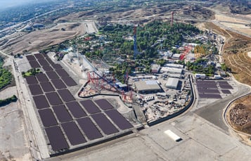 Six Flags California Solar Project Rendering 01