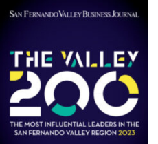 San fernando valley business journal, The Valley 200 list, the most influential leaders in the san fernando valley region 2023