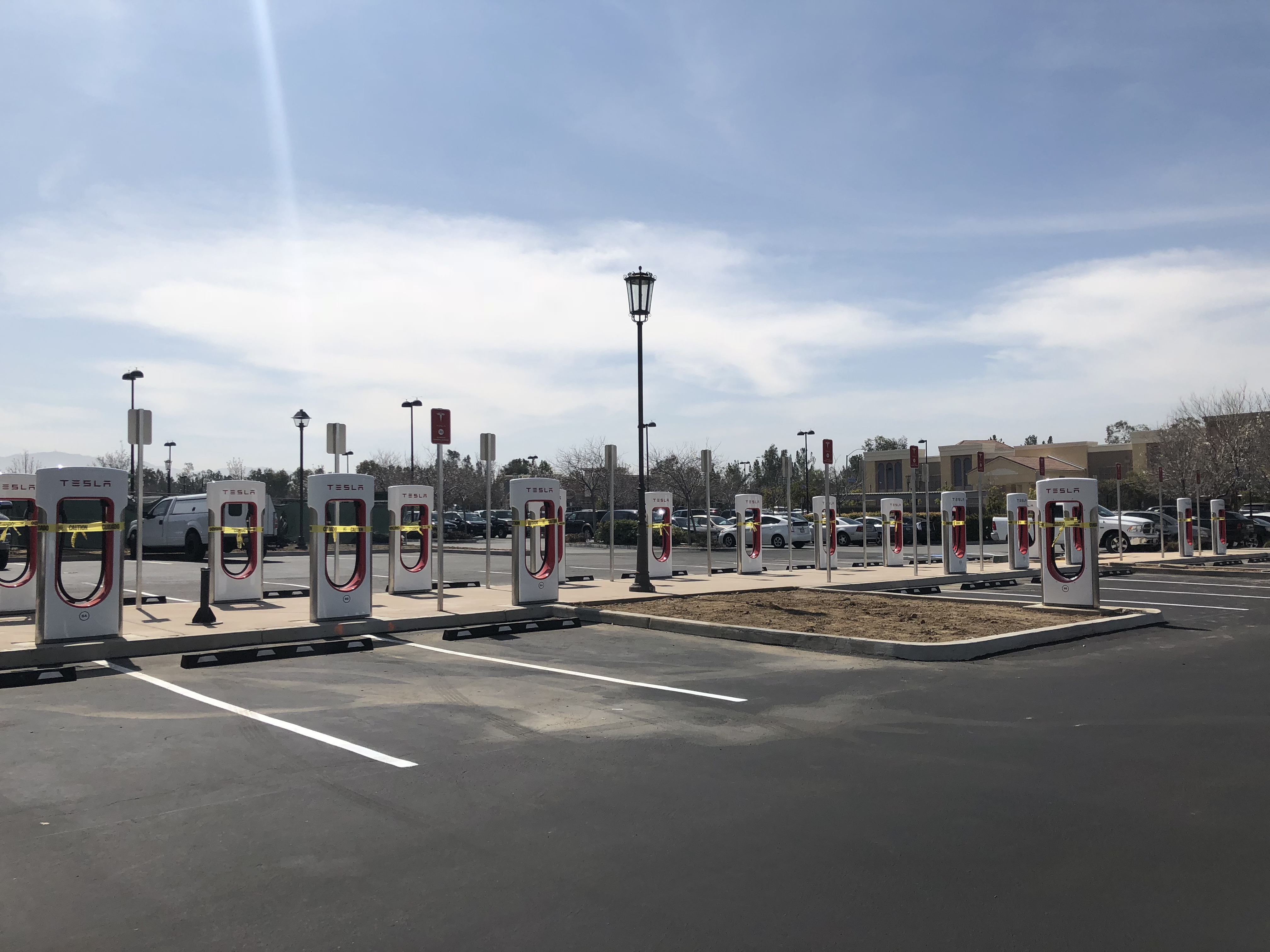 SCV Tesla Charging Station